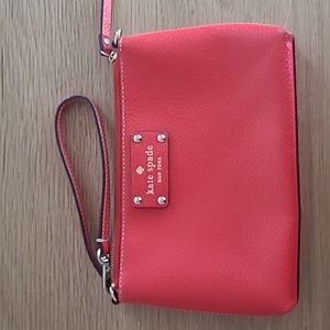 Kate spade wristlet (orange)